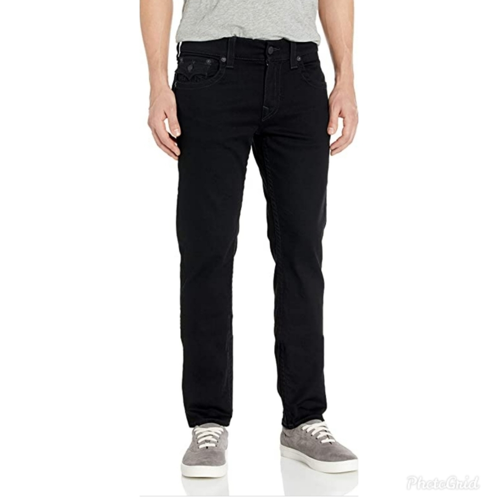 True religion men's Rocco flap relaxed skinny jeans - Picture 3 of 6
